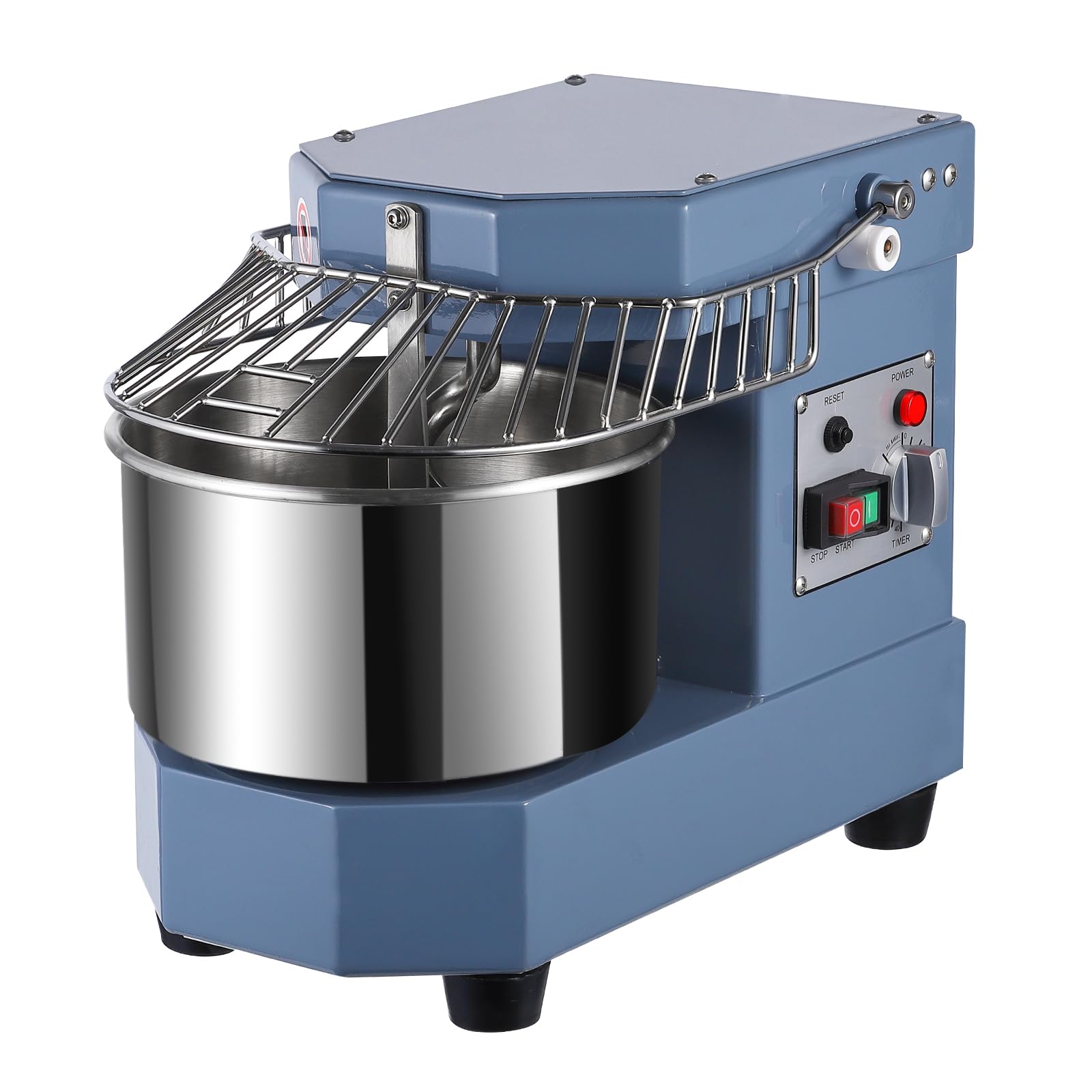 8qt 450w Dual Rotating Commercial Dough Mixer With Steel Bowl 0346