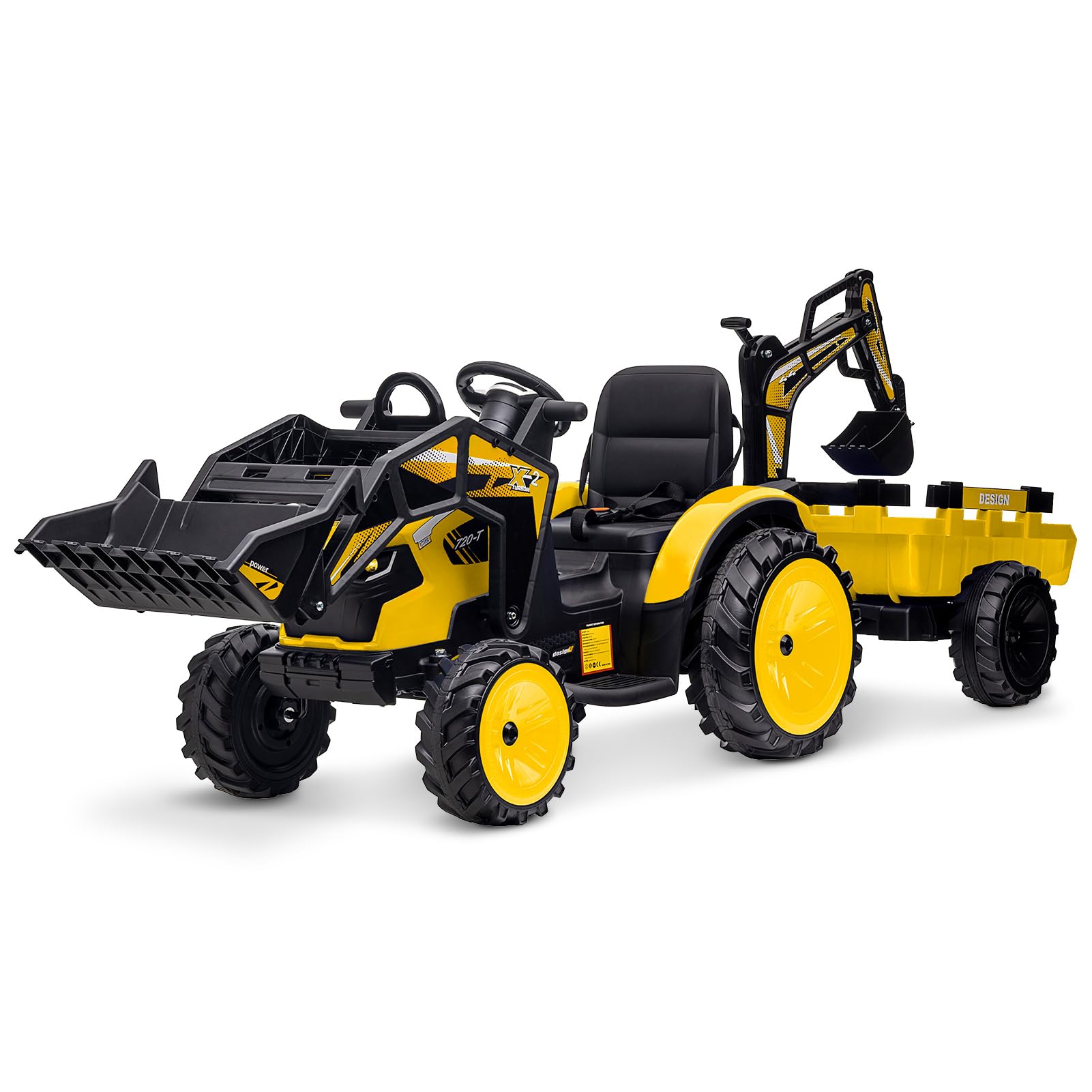 Toy Tractor / CAT 3-in-1 Ride-On newest