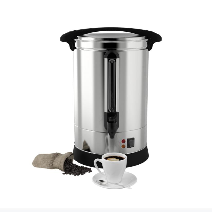 GARVEE Commercial Coffee Maker - Brew High-Quality Coffee,100 Cup Coffee Urn, 16 L Food Grade Stainless Steel Coffee Dispenser Perfect For Church, Meeting rooms, Lounges, and Other Large Gatherings-16L