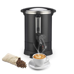 GARVEE 18L Commercial Coffee Urn, Hot Water Dispenser with Percolator, Stainless Steer Hot Beverage Thermos,120 Cup