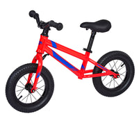 GARVEE Balance Bike Lightweight Toddler Bike for 2-6 Year Old Boys and Girls - No Pedal, Adjustable Handlebar and Seat, Aluminium, EVA Tires - Red