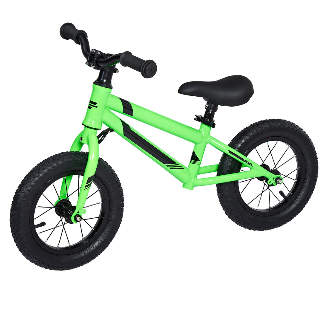 GARVEE Balance Bike Lightweight Toddler Bike for 2-6 Year Old Boys and Girls - No Pedal, Adjustable Handlebar and Seat, Aluminium, EVA Tires -Green