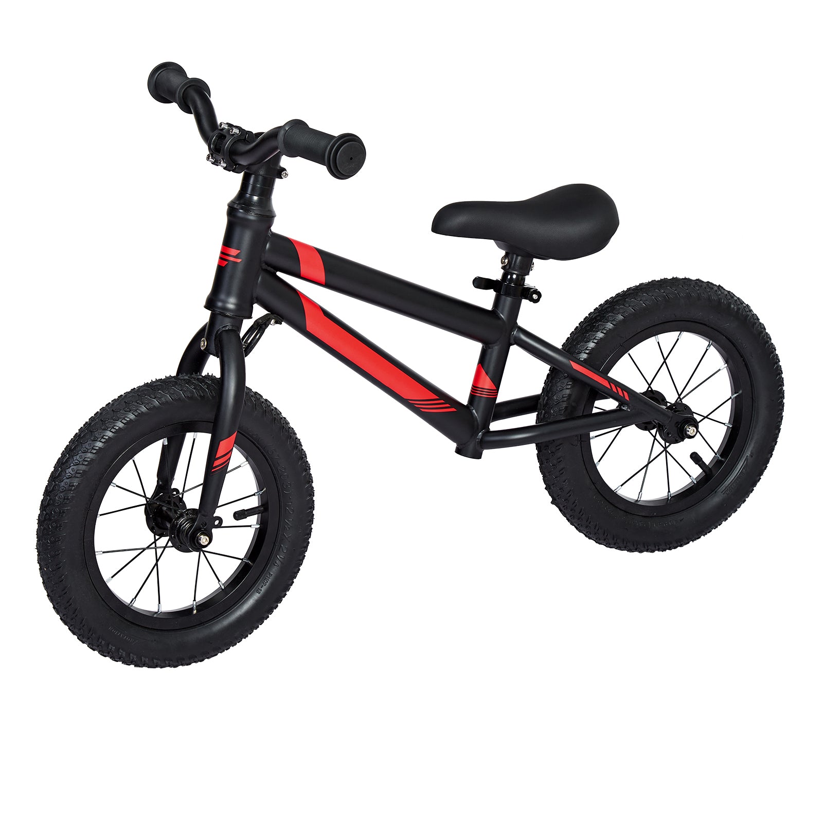 GARVEE Balance Bike Lightweight Toddler Bike for 2-6 Year Old Boys and Girls - No Pedal, Adjustable Handlebar and Seat, Aluminium, EVA Tires - Black