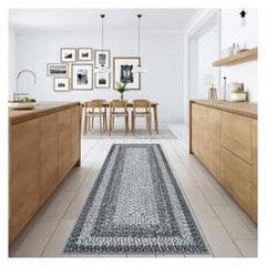 GARVEE Modern Boho Runner Rug 2x8 Ultra-Thin Washable Non-Slip Polyester for Entryway, Hallway, Kitchen, Bedroom, Laundry