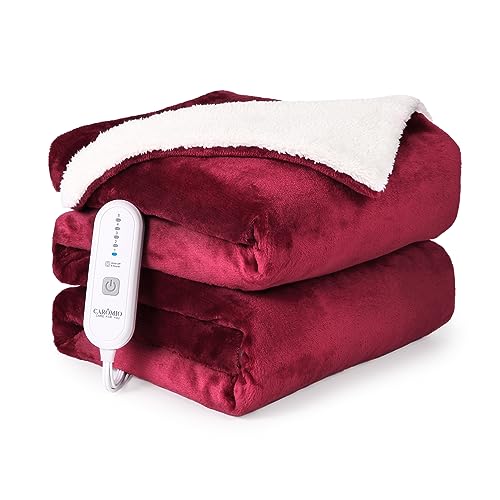 GARVEE CAROMIO Heated Blanket Electric Throw 50