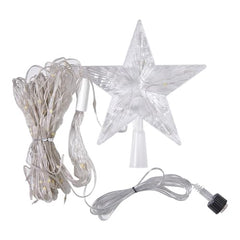 GARVEE LED Christmas Tree Star Waterfall Lights with Remote Control 8 Lighting Modes IP44 Waterproof String Light for Outdoor Christmas Decorations Colorful USB