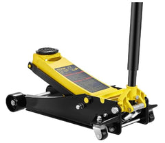 GARVEE Floor Jack - Low Profile, 4T Steel Hydraulic, Dual Pistons Quick Lift, Lifting Range 3.46