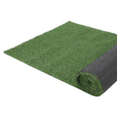 GARVEE Artificial Grass Turf, 3.5FT * 33 FT Artificial Grass Outdoor Rug, Carpet Outdoor Turf, Football Field Turf, Thick Pet Turf, Garden Turf with Drainage Holes, Landscape Customized Available