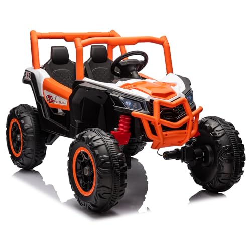 GARVEE 2 Seater Ride on Car for Kids, 24V Powered Electric Off-Road UT