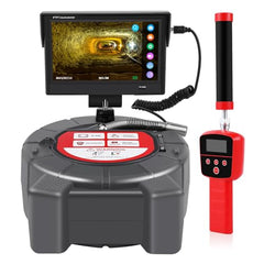 GARVEE 100ft Drain Camera with DVR, Self-Leveling, 9 Inch HD Touch,IP68 - 165ft