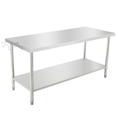 GARVEE Heavy Duty Kitchen Work Table, 72