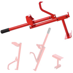 GARVEE 3 in 1 Logging Tools,Log Hauler, Cant Hook, and Timberjack,Logging Tools and Equipment,Log Lifter,Log Tongs,Forestry Multitool,Firewood Harvesting Hand Tools, Red