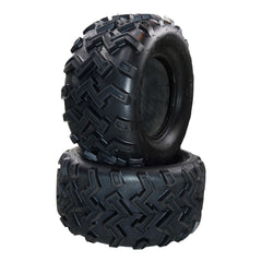 GARVEE Set of 2 ATV UTV all-terrain Tires 22X10-10 4PR, Oblique Construction Non-Directional Tread Pattern QD-115, Pair of 2 UTV Tires for Suitable for Mud, Gravel, Sand, Rocky