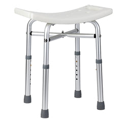 GARVEE Shower Bench Shower Chair for Bathroom Bathtub with Adjustable Height Legs Bear 350 lb Capacity Slip Resistant