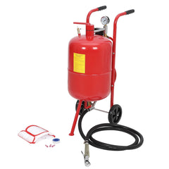 GARVEE Sand Blaster 20 Gallon, Portable Air Sandblaster 125PSI, High Pressure Air Sandblaster with 6