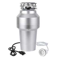 GARVEE 3/4HP Garbage Disposal, 560W Food Garbage Disposals, 0.75HP Continuous Feed Food Waste Disposer With 14 Inch Cord, 4200r/Min Food Waste Grinding System for Kitchen Sinks, Wireless Switch