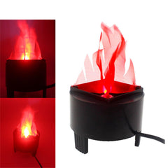 GARVEE 3D Artificial Fake Fire Flames 110V/220V Electric Fake Campfire Lamp Realistic Flame Stage Effect Light For Bar Stage Home