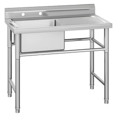 GARVEE Utility Stainless Steel Sink, 39.4