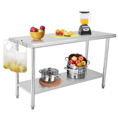 GARVEE NSF Stainless Steel Prep Table, 60