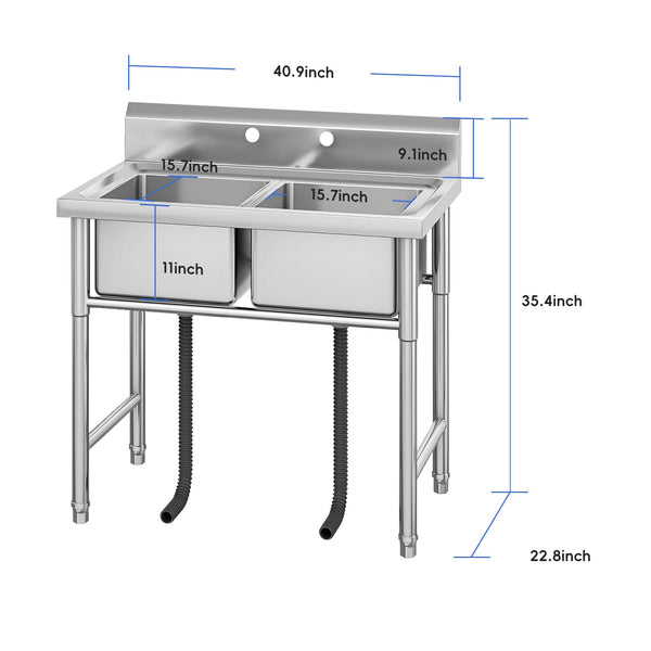 GARVEE Double Sink Details