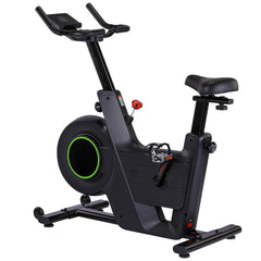 GARVEE Exercise Bike, Plus Magnetic Resistance/Brake Pad Indoor Cycling Bike Stationary, Indoor Cycling Bike for Home Cardio, Low Noise Fitness Stationary Bike with App, Upgraded Version Seat