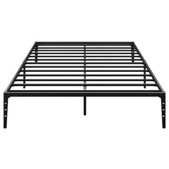 GARVEE 14 Inch Metal Platform Full Bed Frame, Steel Slat Support Full Size Bed Platform, Mattress Foundation, Easy Assembly, No Box Spring Needed, Black