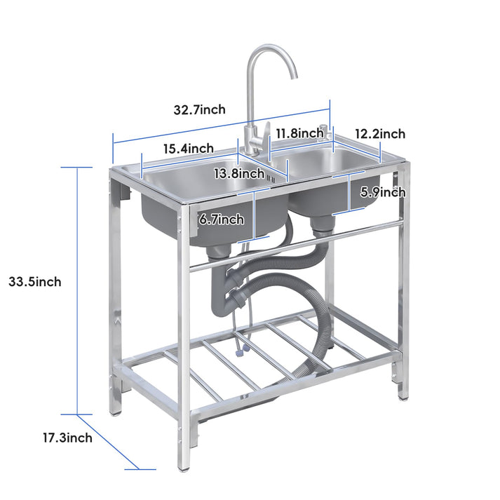 GARVEE Double Sink Details