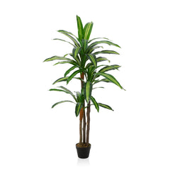 GARVEE Dracaena Silk Plant 5FT Artificial Tree Dracaena Artificial Plants Indoor Tall Artificial Plants for Office Home Living Room Housewarming Gift