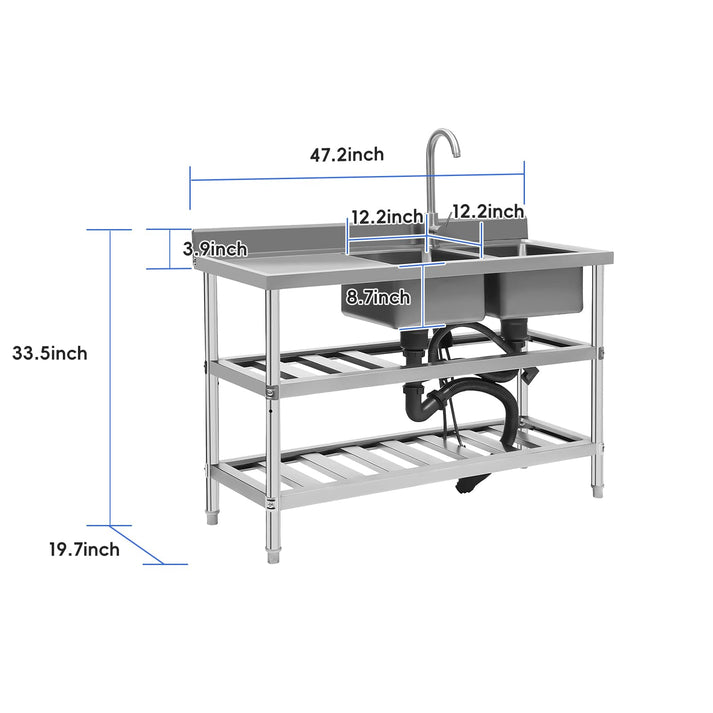 GARVEE Double Sink Details