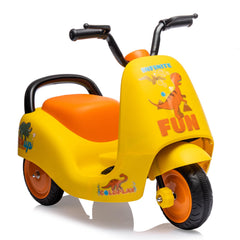 GARVEE 6V Ride-On Motorcycle for Toddlers: Battery Powered, Music, Pedal, 3 Wheels, for Ages 3-6