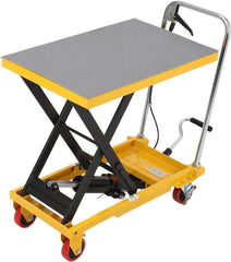 GARVEE Hydraulic Lift Table Cart 500lbs, Lift Table Capacity 28.5