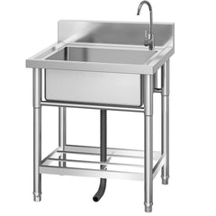 GARVEE Utility Stainless Steel Sink,19.7