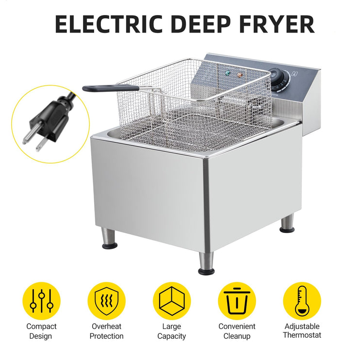 GARVEE Deep Fryer Front View