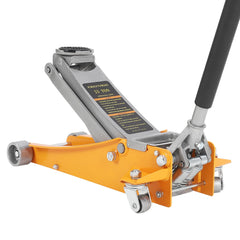 Garvee Floor Jack - Low Profile, 4T Steel Hydraulic, Dual Pistons Quick Lift, Lifting Range 3.46