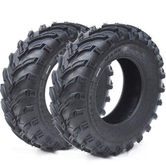 GARVEE Set of 2  ATV Trail Tires 6PR Knobby Sport Tires, Tubeless - AT25x10-12-6PR TL MARS