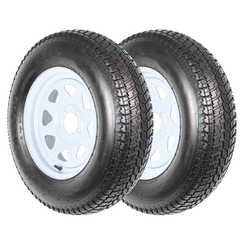 GARVEE Trailer Tires ST205/75D15 6PR Load Range C Fuel-saving Design 205 75 15 Travel/Camper