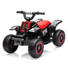 GARVEE 6V Kids Ride-On Electric ATV: LED Headlights, Music, Forward/Reverse, Stylish Design, All-Terrain, ASTM Certified, Ages 1-3