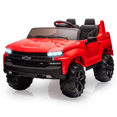 GARVEE 24V 2-Seater Baby Car Truck Licensed Chevrolet Silverado Ride On - Red