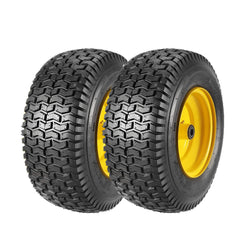 20x8.00-8 Tubeless Lawn Mower Tires with Rim (Fit Most Ariens, Husqvarna), 3.48