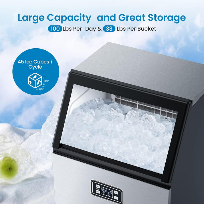 GARVEE Ice Maker Front View