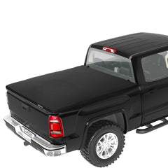 GARVEE Soft Tri-Fold Truck Bed Tonneau Cover Compatible with 2009-2024 Dodge Ram 1500(Classic&New), Fleetside 6.4 ft Bed Without Rambox