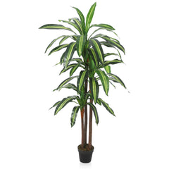 GARVEE Dracaena Silk Plant 6FT Artificial Tree Dracaena Artificial Plants Indoor Tall Artificial Plants for Office Home Living Room Housewarming Gift