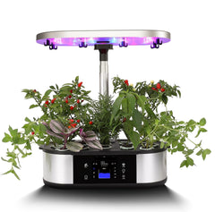 GARVEE 12 Pods Smart Hydroponics Growing System, 36W LED,APP Controlled