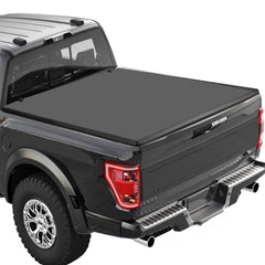 T3 Soft Trifold Truck Bed Tonneau Cover Compatible with 2015-2024 F150 (Incl. 2015 2016 2017 2018 2019 2020 2021 2022 2023 2024F150; Lightning) | 6.5'/ 78