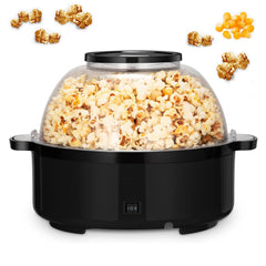 16-Cup Electric Hot-Oil Popcorn Maker, Multifunctional for Home