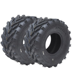 GARVEE Set of 2  ATV Trail Tires 6PR Knobby Sport Tires, Tubeless - AT22x11-9-6PR TL MARS