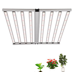 GARVEE 800W LED Grow Lights, 4×4ft Foldable & Dimmable Grow Lights, Full Spectrum UV&IR Grow Lamp with 3472 Diodes, for Basement & Greenhouse Planting, Exper- Imental & Greenhouse Planting