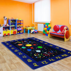 GARVEE Kids Rug 5x7 Kids Room Rugs for Bedroom Carpet Kids Educational Rug Extra Large Soft Crawling Play Mat for Children Toddlers Classroom Playroom Alphabet Nursery Area Rug