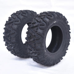 GARVEE  AT26x9-12-6PR TL KNIGHT Set of 2  ATV Trail Tires 6PR Knobby Sport Tires, Tubeless - AT26x9-12-6PR TL KNIGHT