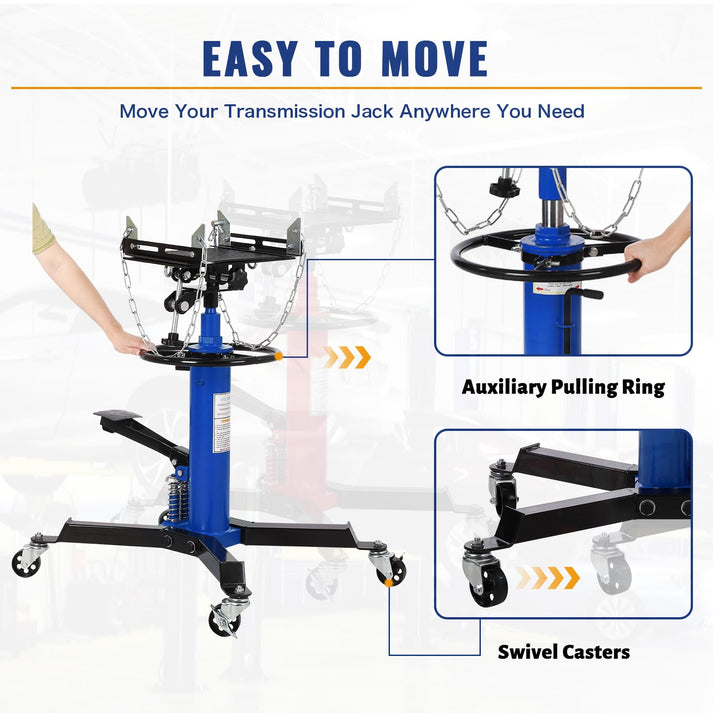 GARVEE Transmission Jack in Use